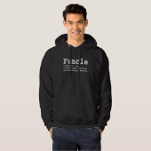 男性向けおじファンクル定義 幽默 おじファッション パーカ (正面フル)