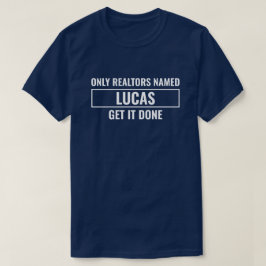 男性向けおもしろ不動産Tシャツ オーダーメイド不動産ギフト Tシャツ