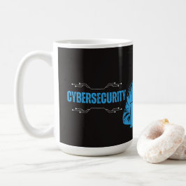男性向けのサイバーセキュリティをテーマにした面白いコーヒーマグ ドリンクウェア コーヒーマグカップ