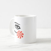 男性向けのユーモラスなアイキャンディーマグカップ コーヒーマグカップ (正面左)