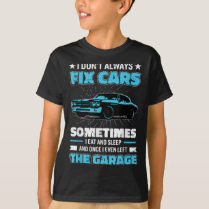 男性向けの面白い自動車整備士デザイン 車 自動車メカ Tシャツ