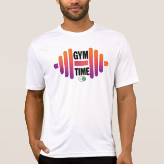 男性向けジムタイムモチベーションワークアウトTシャツ Tシャツ