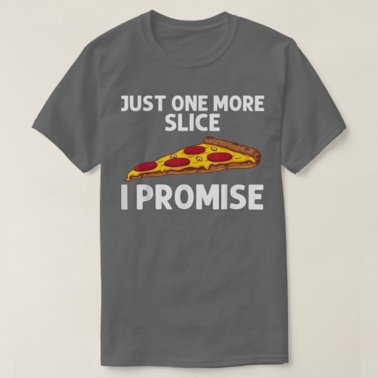 男性女性のための面白いピザ イタリア料理 ピザ好き Tシャツ (デザイン正面)