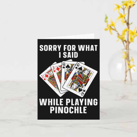 男性女性子供用ピノクル遊戯トランプ最高のアート カード (黄色い花)