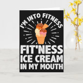 男性女性用のクールなアイスクリームコスチューム デザートアイス カード (黄色い花)