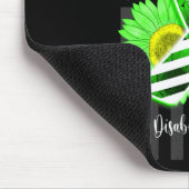 男性女性私は生き残った脳障害を認識している マウスパッド (コーナー)