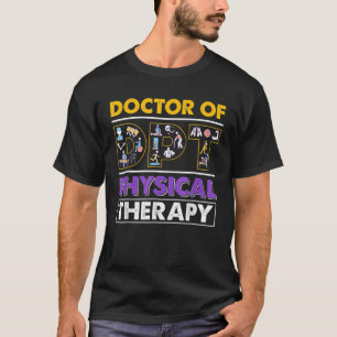 男性女性DPT物理セラピストドクターPTA Therap Tシャツ