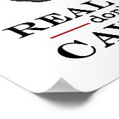 男性実在歯科用ポスター ポスター (角)