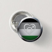 男性愛 缶バッジ (正面&裏面)