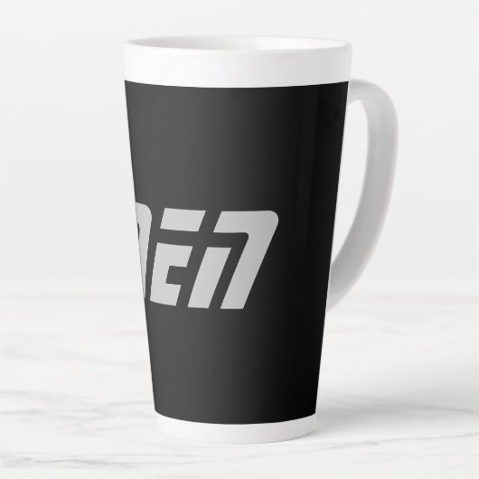 男性文字印刷すごいとクール耐容器性 カフェラテマグ (右アングル)