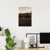 男性歩くのみ ポスター (ホームオフィス)