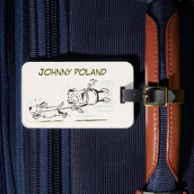 男性歩く犬おもしろい名よくはしゃぐ荷札