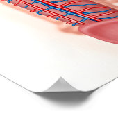 男性生殖器官の解剖学 ポスター (角)