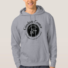 男性用の基本的な灰色の頭巾付きスウェットシャツ パーカ