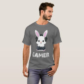 男性用ゲーミングTシャツ＋イースターギフト Tシャツ (正面フル)