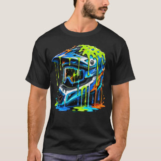 男性用ダートバイクギア モトクロス用品 Tシャツ