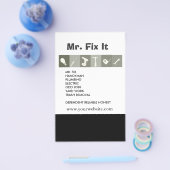 [男性用ツール]ハンマーレンチ修理ツール灰色 チラシ (シングル)