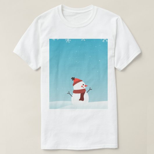 男性用ティシェール 冬 Tシャツ (デザイン正面)