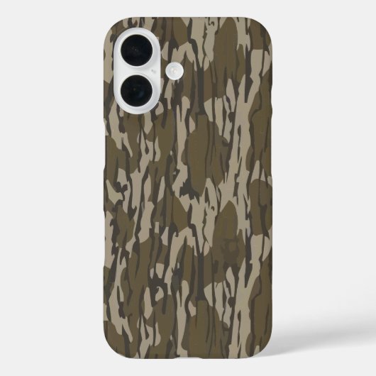 男性用ハンティングウェア ボトムランズ カモフラージュ Case-Mate iPhoneケース (裏面)