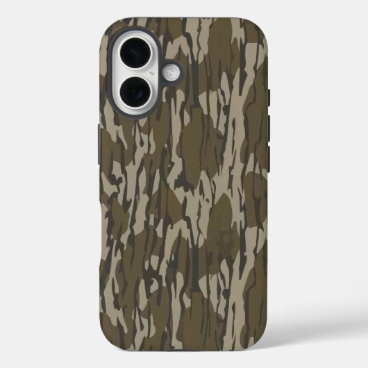 男性用ハンティングウェア ボトムランズ カモフラージュ Case-Mate iPhoneケース (裏面)