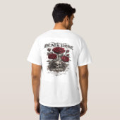 男性用プレミアムTシャツ Tシャツ (裏面フル)