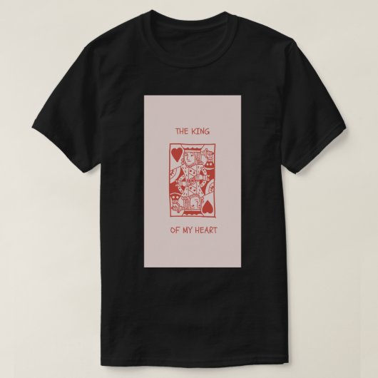 男性用ポーカーTシャツ Tシャツ (デザイン正面)
