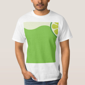 男性用レモンカクテルTシャツ Tシャツ