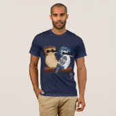 男性用ワイワイガラスTシャツ Tシャツ (正面フル)