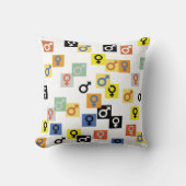 男性用及び女性用枕 クッション (正面)