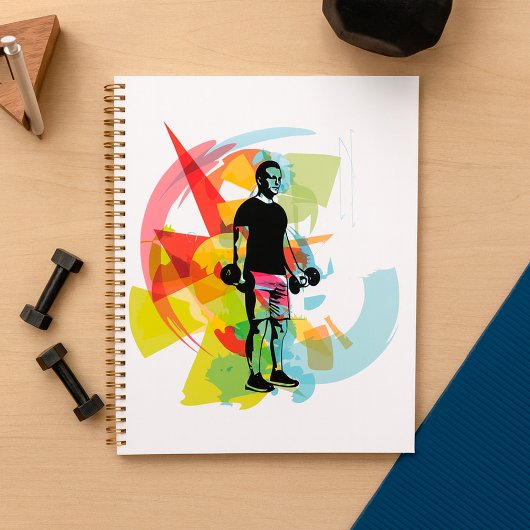 男性用持ち上げ重さの緩和曲線プランナー プランナー手帳