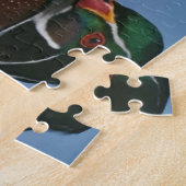 男性用木鴨反射 ジグソーパズル (側面)