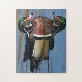 男性用木鴨反射 ジグソーパズル