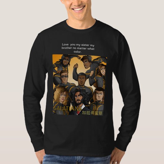 男性用濃いTシャツ Tシャツ (正面)