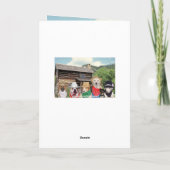 男性用相対おもしろい犬誕生日カード カード (裏面)