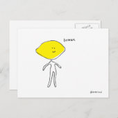 男性用葉書 ポストカード (正面/裏面)