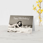 男性用30歳の誕生日カ独身のード カード (黄色い花)