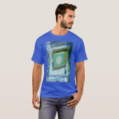 男性用「サブスペースに接続中」カラーTシャツ Tシャツ (正面フル)