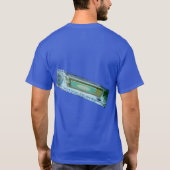 男性用「サブスペースに接続中」カラーTシャツ Tシャツ (裏面)