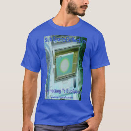 男性用「サブスペースに接続中」カラーTシャツ Tシャツ
