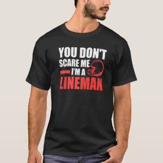男性用 ラインマンだ怖くないよ ラインマン Tシャツ
