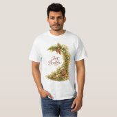 男性用「森の植物に囲まれて深呼吸を」Tシャツ Tシャツ (正面フル)