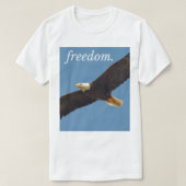 男性用Tシャツ 夢 自由 Tシャツ (デザイン正面)
