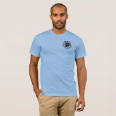 男性用Tシャツ – 引用文なし Tシャツ (正面フル)