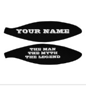 男性神話伝説のおもしろい名前をカスタムする ミニバスケットボール (パネル)