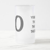 男性神話伝説のビールマグ70誕生日 フロストグラスビールジョッキ (中央)