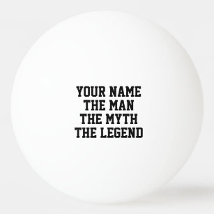 男性神話伝説の卓球おもしろいの贈り物 卓球ボール