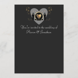 男性結婚式招待状 招待状