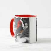 男性緋色タネガー マグカップ (正面左)