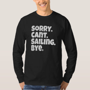 男性船乗りのためのセーリングボア Tシャツ