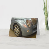 男性誕生日カード カード (正面)